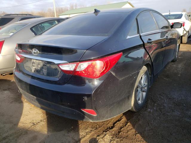 Photo 3 VIN: 5NPEB4AC3EH848433 - HYUNDAI SONATA GLS 