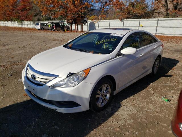 Photo 1 VIN: 5NPEB4AC3EH860890 - HYUNDAI SONATA GLS 