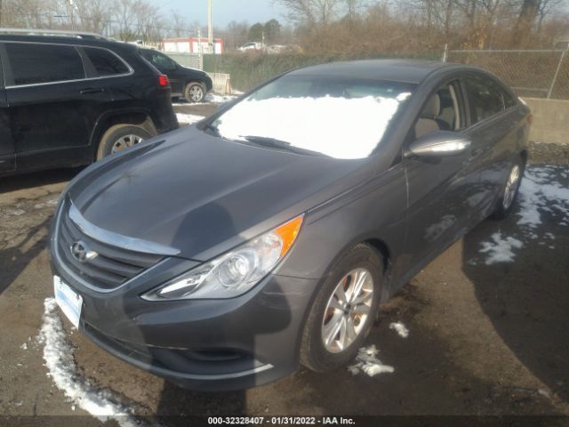 Photo 1 VIN: 5NPEB4AC3EH861439 - HYUNDAI SONATA 