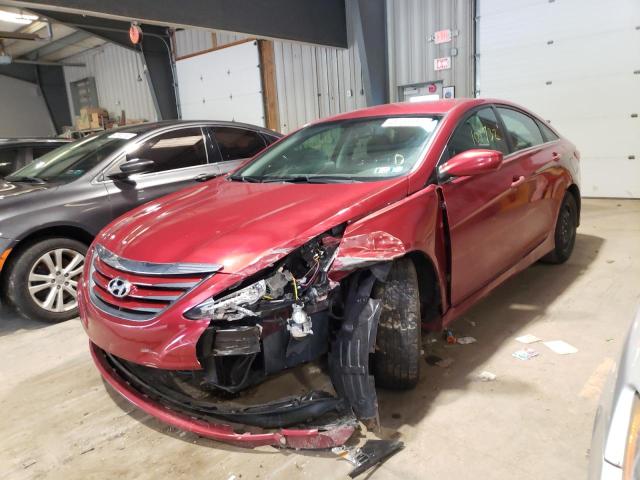 Photo 1 VIN: 5NPEB4AC3EH862056 - HYUNDAI SONATA GLS 