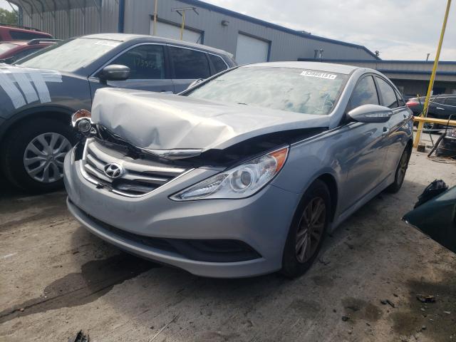 Photo 1 VIN: 5NPEB4AC3EH862607 - HYUNDAI SONATA GLS 