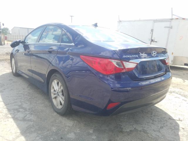 Photo 2 VIN: 5NPEB4AC3EH867645 - HYUNDAI SONATA GLS 