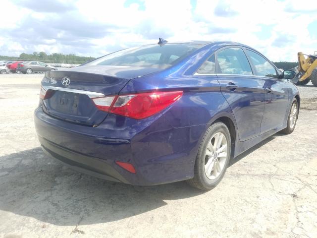 Photo 3 VIN: 5NPEB4AC3EH867645 - HYUNDAI SONATA GLS 