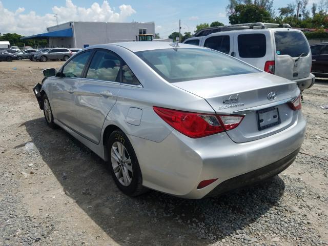 Photo 2 VIN: 5NPEB4AC3EH870898 - HYUNDAI SONATA GLS 