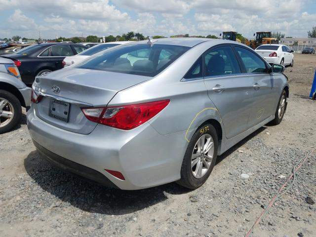 Photo 3 VIN: 5NPEB4AC3EH870898 - HYUNDAI SONATA GLS 