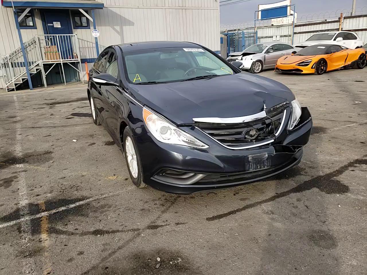 Photo 10 VIN: 5NPEB4AC3EH871498 - HYUNDAI SONATA GLS 