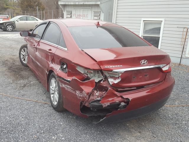 Photo 2 VIN: 5NPEB4AC3EH873509 - HYUNDAI SONATA GLS 