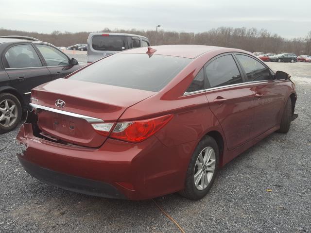 Photo 3 VIN: 5NPEB4AC3EH873509 - HYUNDAI SONATA GLS 