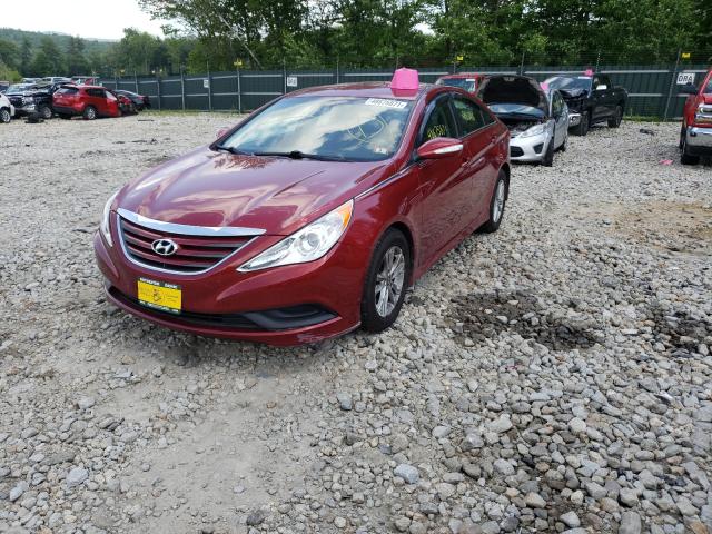 Photo 1 VIN: 5NPEB4AC3EH880444 - HYUNDAI SONATA 