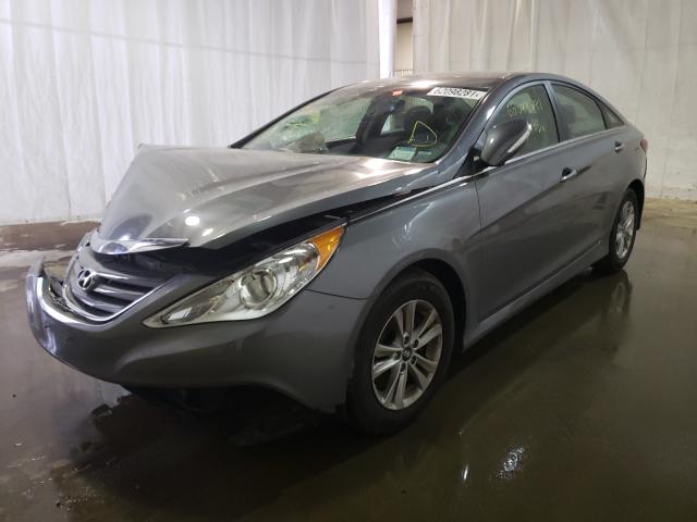 Photo 1 VIN: 5NPEB4AC3EH889340 - HYUNDAI SONATA GLS 