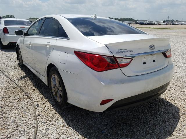 Photo 2 VIN: 5NPEB4AC3EH893680 - HYUNDAI SONATA GLS 