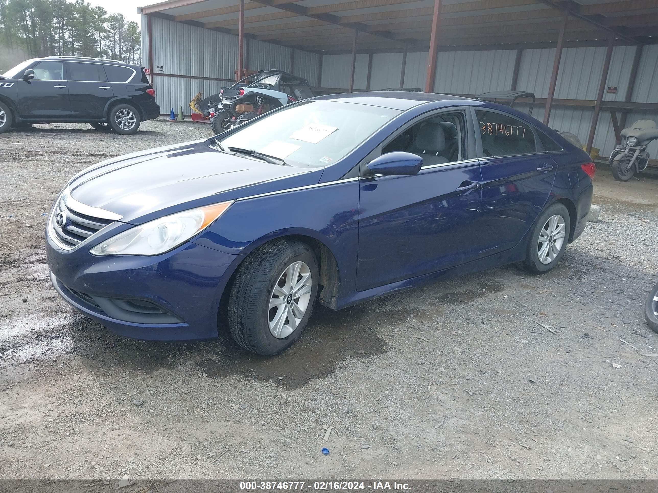 Photo 1 VIN: 5NPEB4AC3EH897826 - HYUNDAI SONATA 