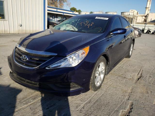 Photo 1 VIN: 5NPEB4AC3EH899527 - HYUNDAI SONATA GLS 