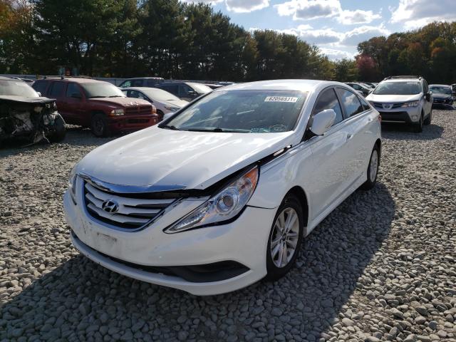 Photo 1 VIN: 5NPEB4AC3EH905200 - HYUNDAI SONATA GLS 