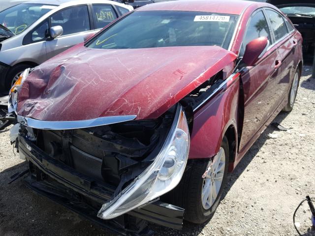 Photo 1 VIN: 5NPEB4AC3EH905813 - HYUNDAI SONATA GLS 