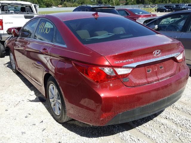 Photo 2 VIN: 5NPEB4AC3EH905813 - HYUNDAI SONATA GLS 