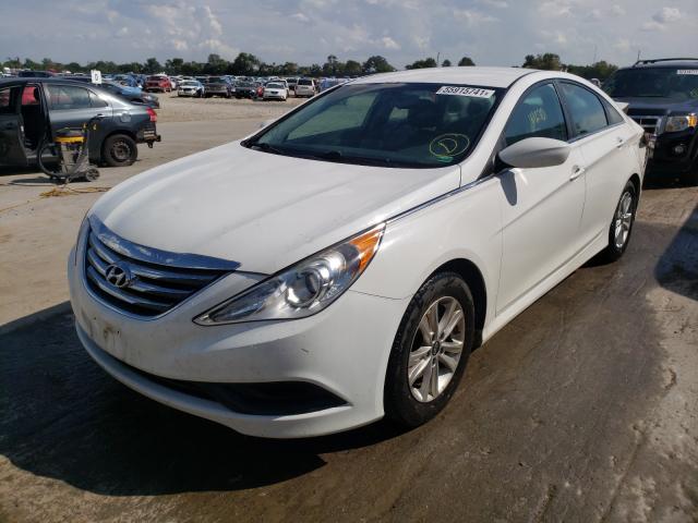 Photo 1 VIN: 5NPEB4AC3EH908937 - HYUNDAI SONATA GLS 