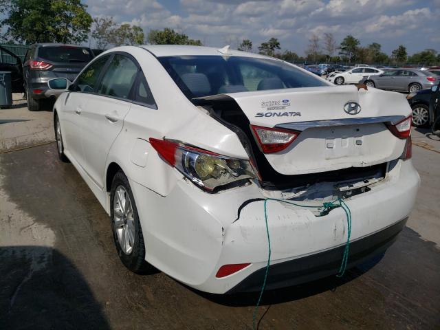 Photo 2 VIN: 5NPEB4AC3EH908937 - HYUNDAI SONATA GLS 