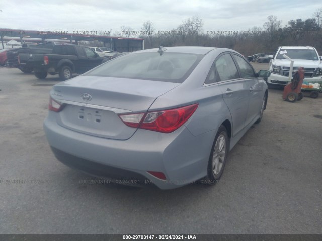 Photo 3 VIN: 5NPEB4AC3EH910252 - HYUNDAI SONATA 