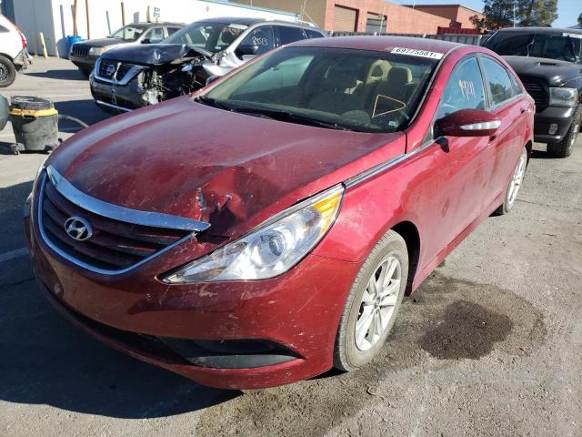 Photo 1 VIN: 5NPEB4AC3EH913331 - HYUNDAI SONATA GLS 