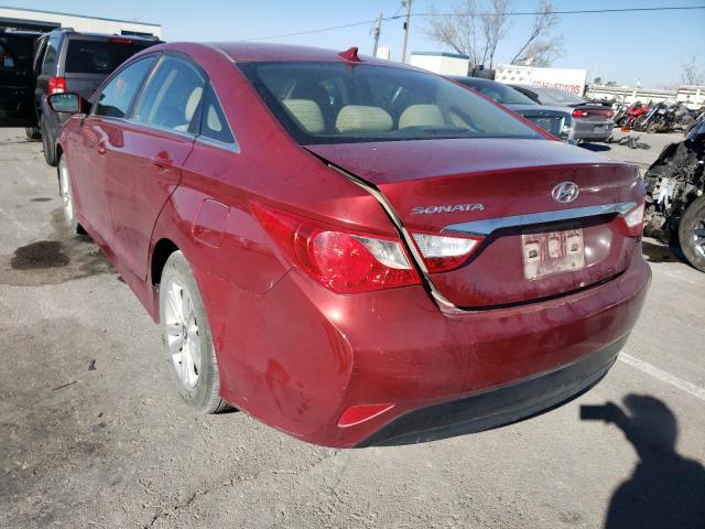 Photo 2 VIN: 5NPEB4AC3EH913331 - HYUNDAI SONATA GLS 