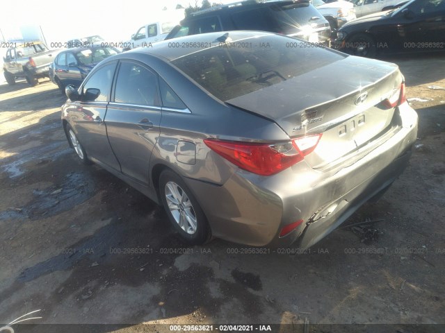 Photo 2 VIN: 5NPEB4AC3EH914091 - HYUNDAI SONATA 