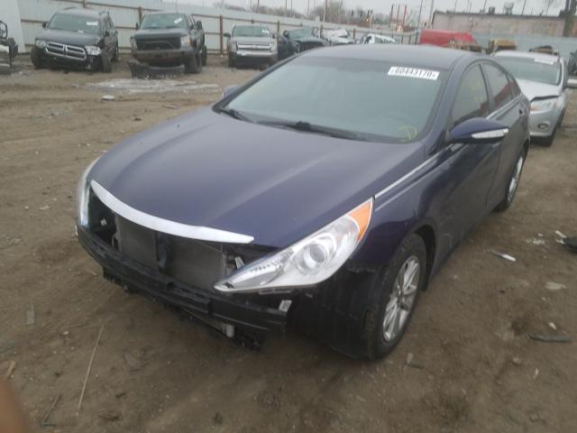 Photo 1 VIN: 5NPEB4AC3EH914365 - HYUNDAI SONATA GLS 