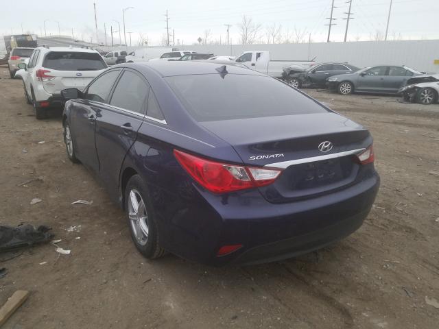 Photo 2 VIN: 5NPEB4AC3EH914365 - HYUNDAI SONATA GLS 