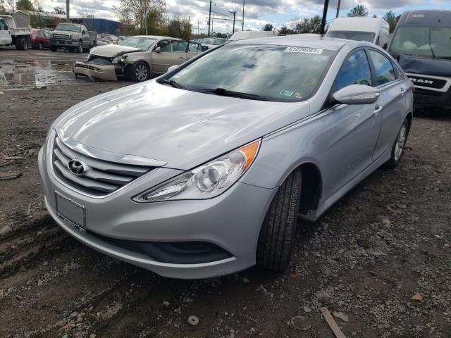 Photo 1 VIN: 5NPEB4AC3EH916200 - HYUNDAI SONATA GLS 