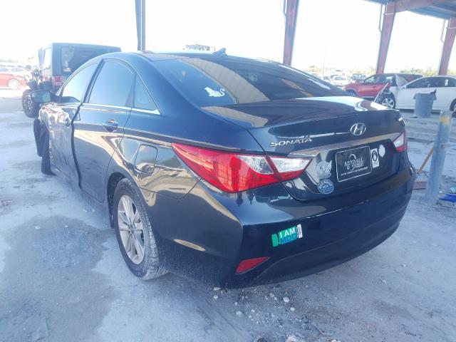 Photo 2 VIN: 5NPEB4AC3EH923227 - HYUNDAI SONATA GLS 