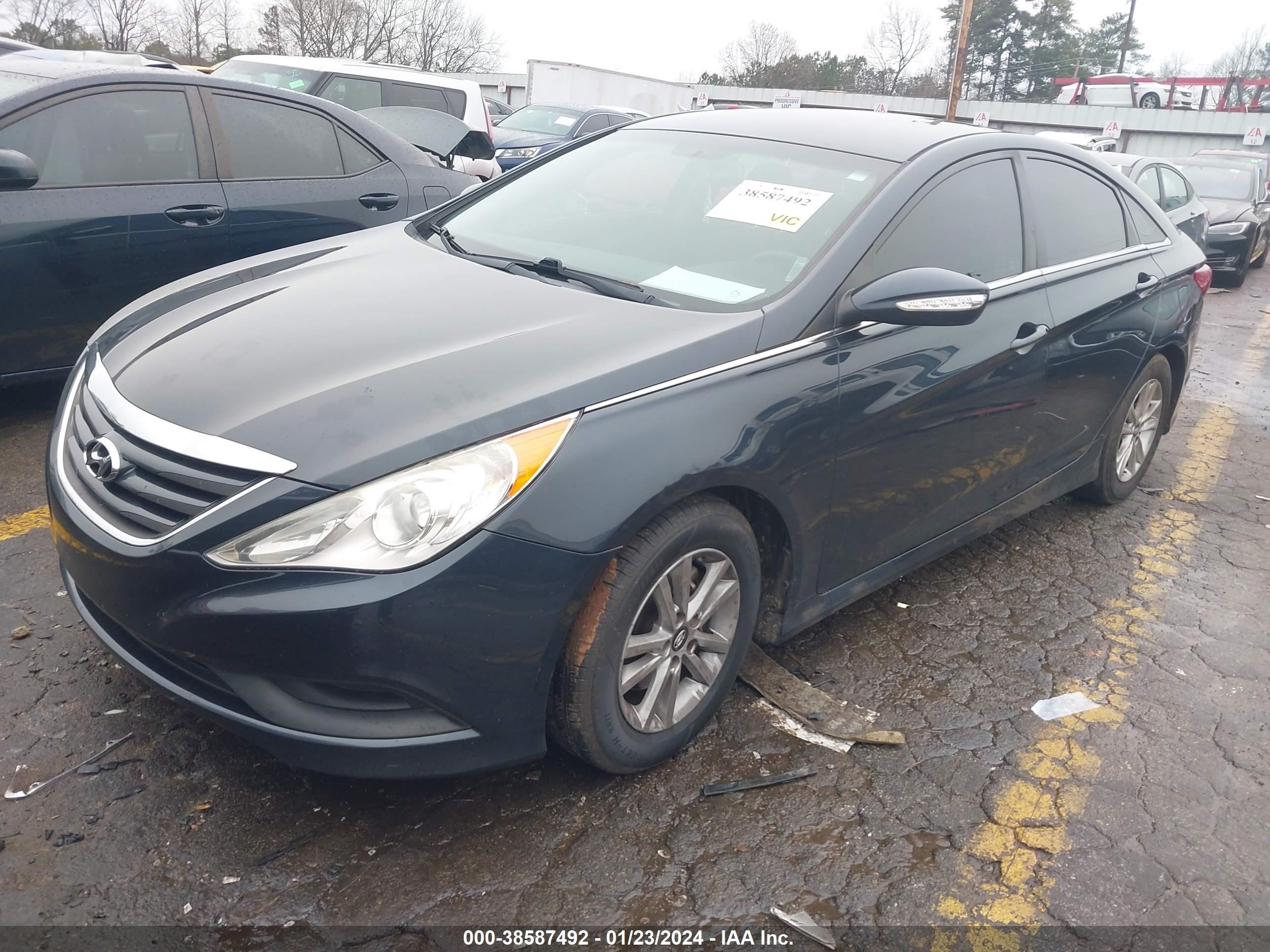 Photo 1 VIN: 5NPEB4AC3EH923289 - HYUNDAI SONATA 