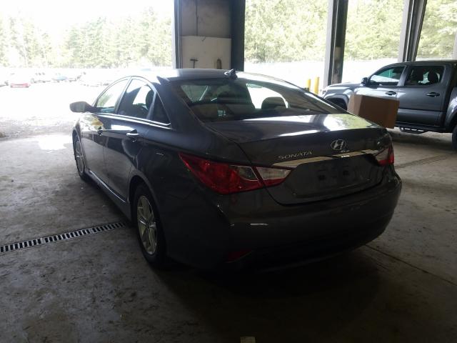 Photo 2 VIN: 5NPEB4AC3EH937385 - HYUNDAI SONATA GLS 