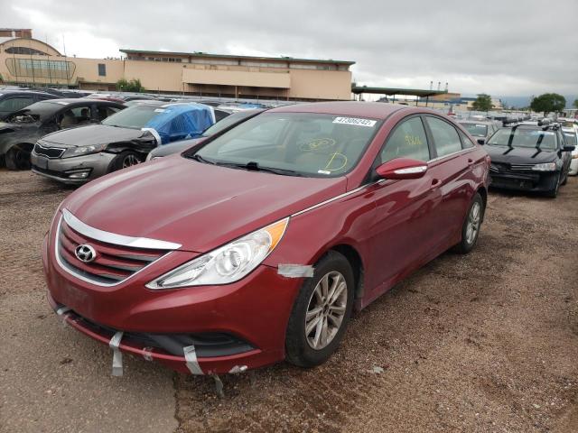 Photo 1 VIN: 5NPEB4AC3EH939380 - HYUNDAI SONATA GLS 