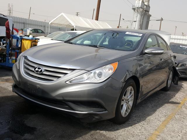 Photo 1 VIN: 5NPEB4AC3EH939539 - HYUNDAI SONATA GLS 