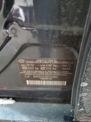 Photo 11 VIN: 5NPEB4AC4BH005966 - HYUNDAI SONATA 