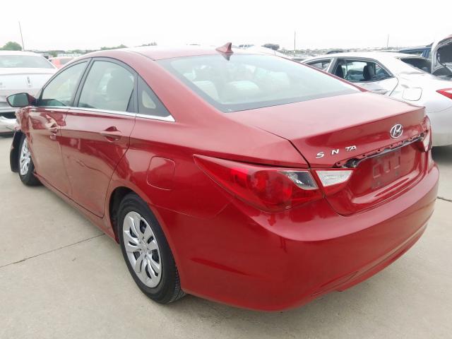 Photo 2 VIN: 5NPEB4AC4BH058229 - HYUNDAI SONATA GLS 