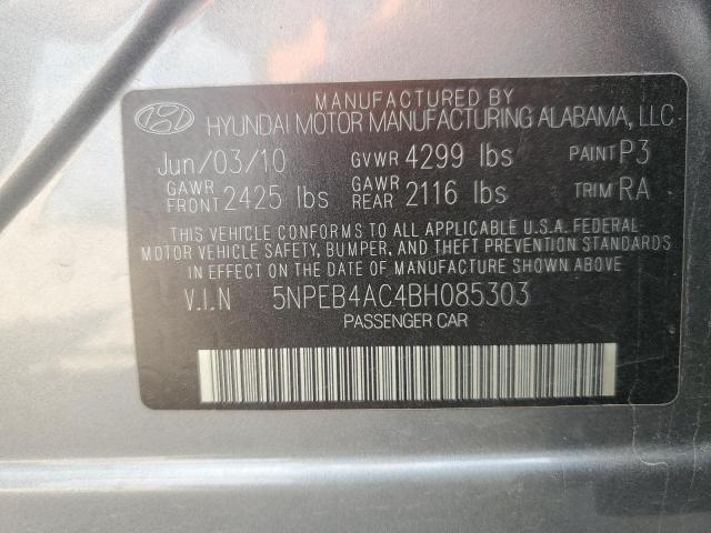 Photo 11 VIN: 5NPEB4AC4BH085303 - HYUNDAI SONATA GLS 