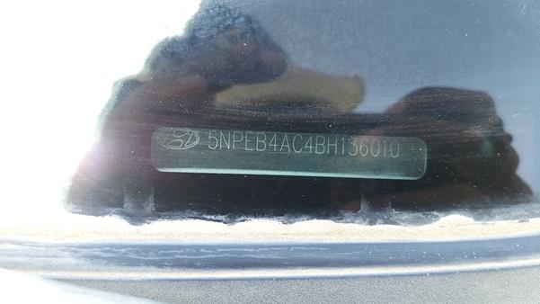 Photo 2 VIN: 5NPEB4AC4BH136010 - HYUNDAI SONATA 