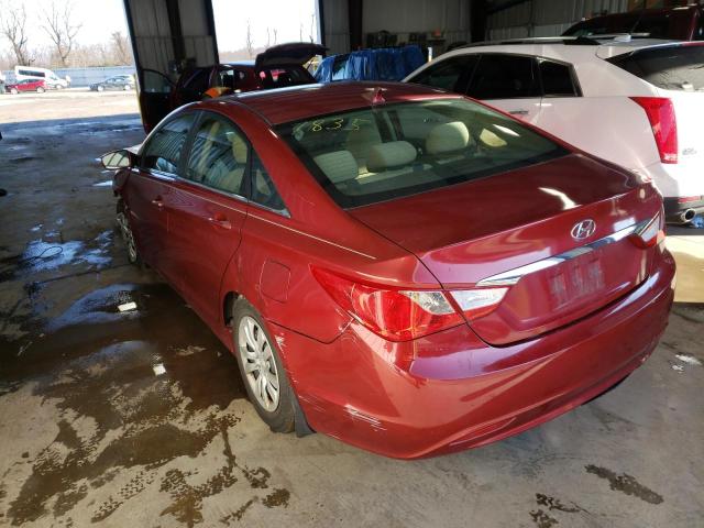 Photo 1 VIN: 5NPEB4AC4BH177835 - HYUNDAI SONATA GLS 