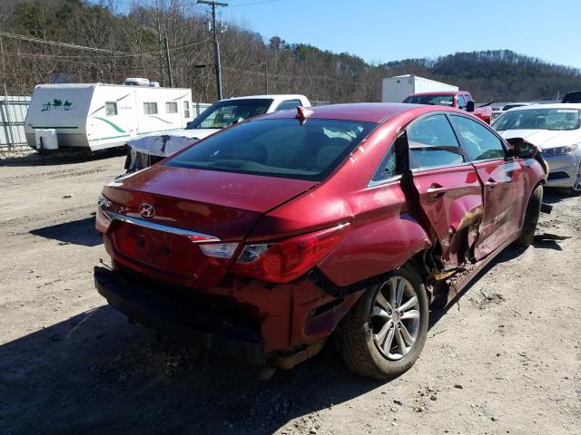 Photo 3 VIN: 5NPEB4AC4BH193176 - HYUNDAI SONATA GLS 