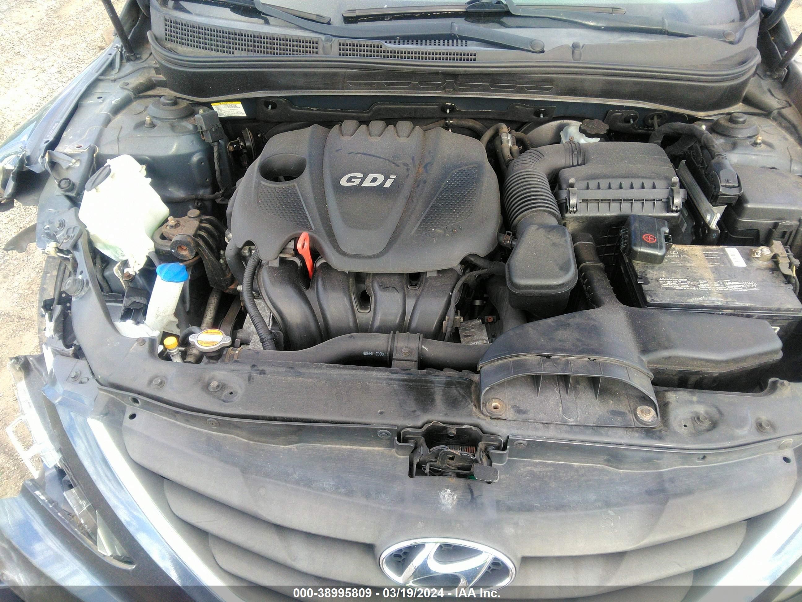 Photo 9 VIN: 5NPEB4AC4CH341795 - HYUNDAI SONATA 