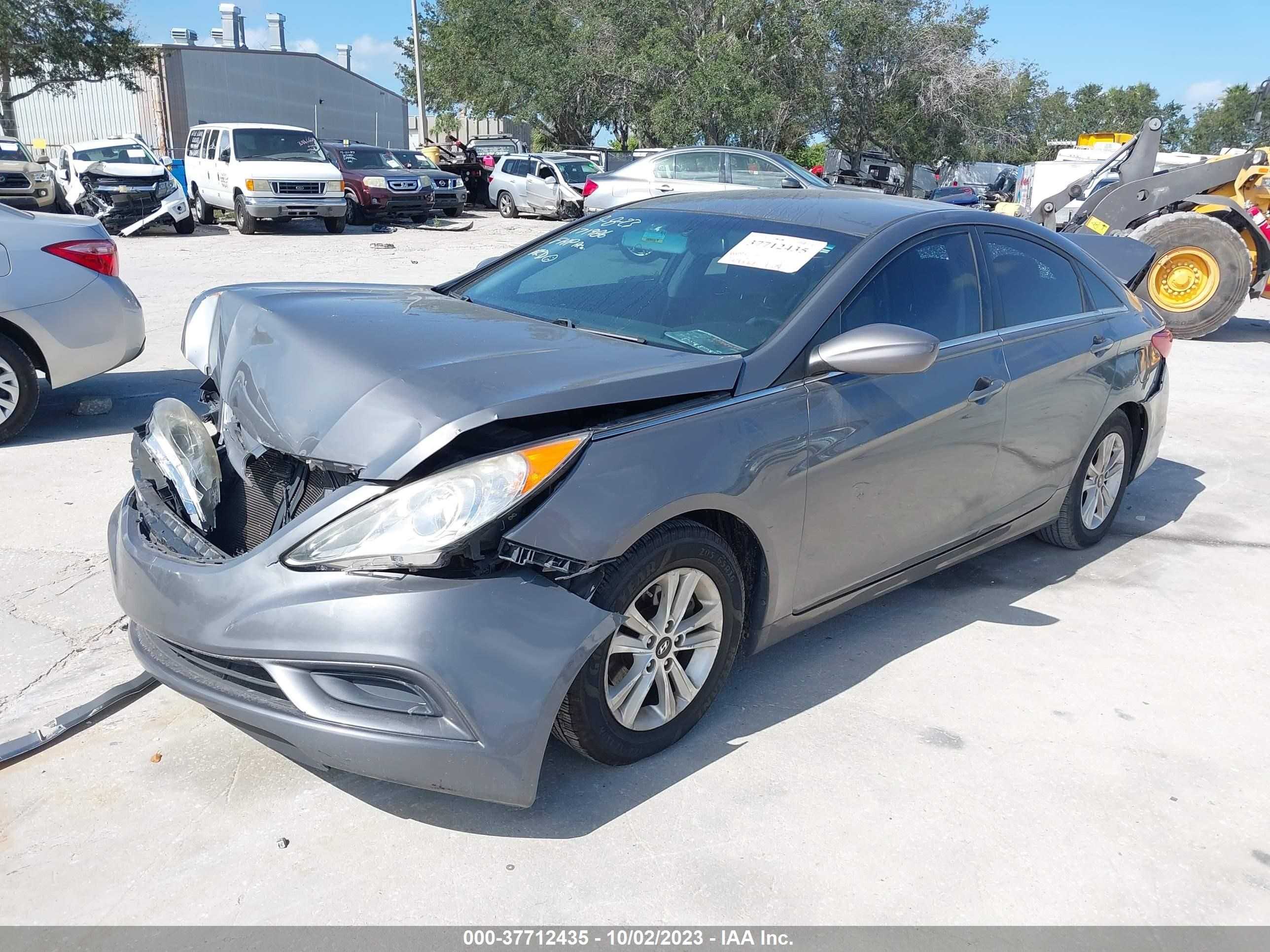 Photo 1 VIN: 5NPEB4AC4CH342008 - HYUNDAI SONATA 