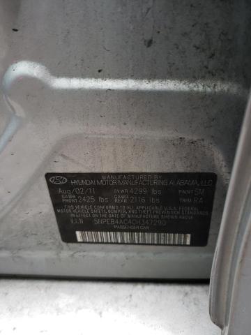 Photo 9 VIN: 5NPEB4AC4CH347290 - HYUNDAI SONATA GLS 