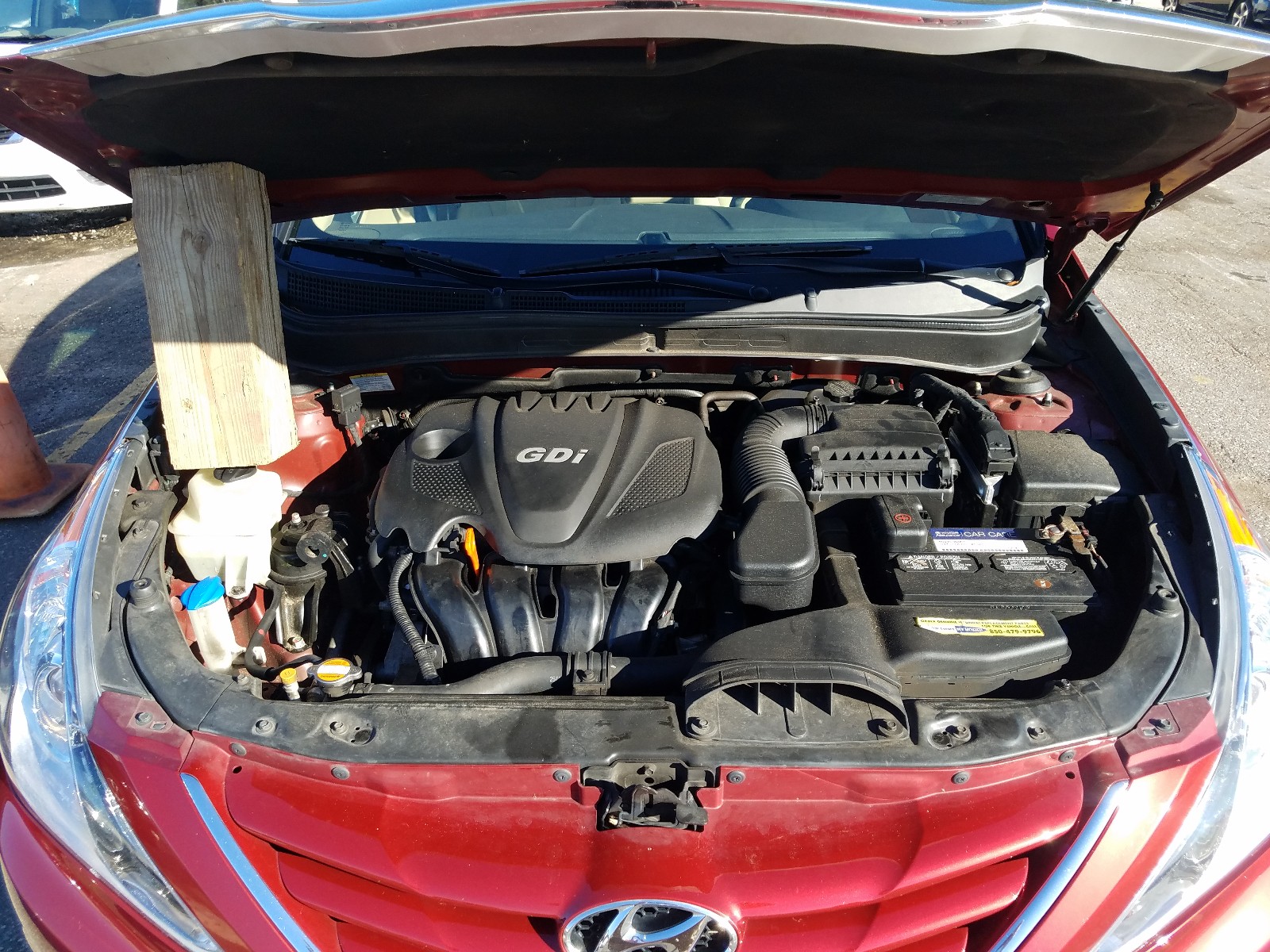 Photo 6 VIN: 5NPEB4AC4CH368298 - HYUNDAI SONATA GLS 