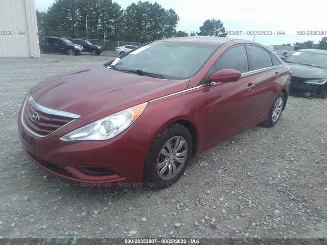 Photo 1 VIN: 5NPEB4AC4CH404846 - HYUNDAI SONATA 