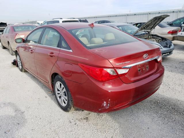 Photo 2 VIN: 5NPEB4AC4CH422327 - HYUNDAI SONATA GLS 