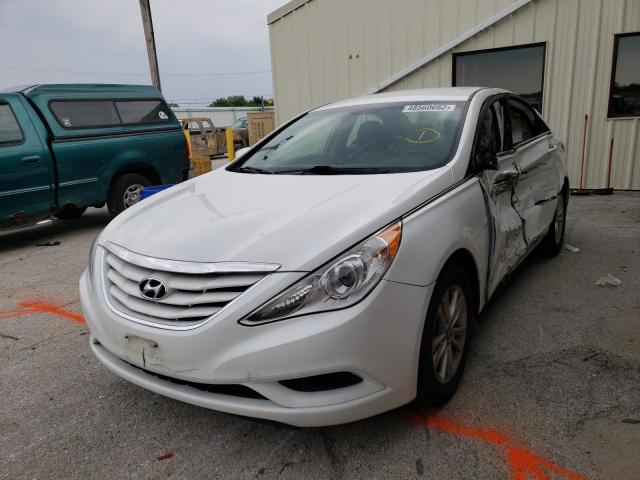 Photo 1 VIN: 5NPEB4AC4CH460480 - HYUNDAI SONATA GLS 