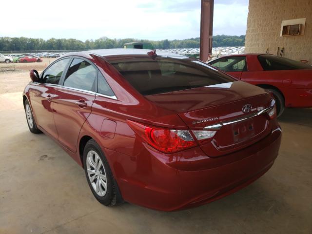 Photo 2 VIN: 5NPEB4AC4CH497397 - HYUNDAI SONATA GLS 