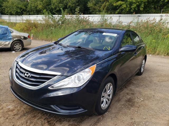 Photo 1 VIN: 5NPEB4AC4CH501531 - HYUNDAI SONATA GLS 