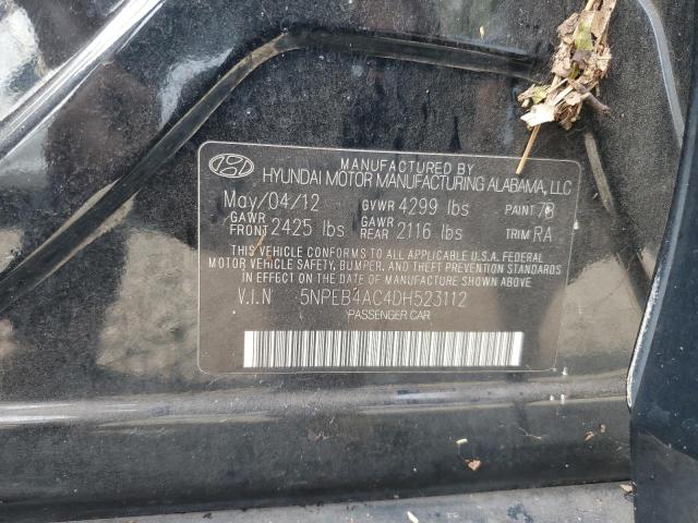 Photo 11 VIN: 5NPEB4AC4DH523112 - HYUNDAI SONATA GLS 